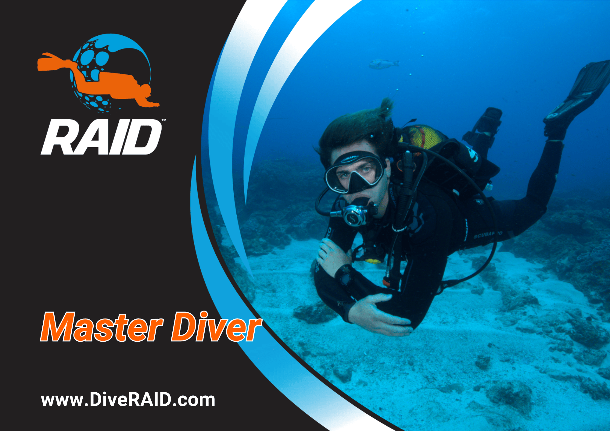 Credencial RAID Master Diver